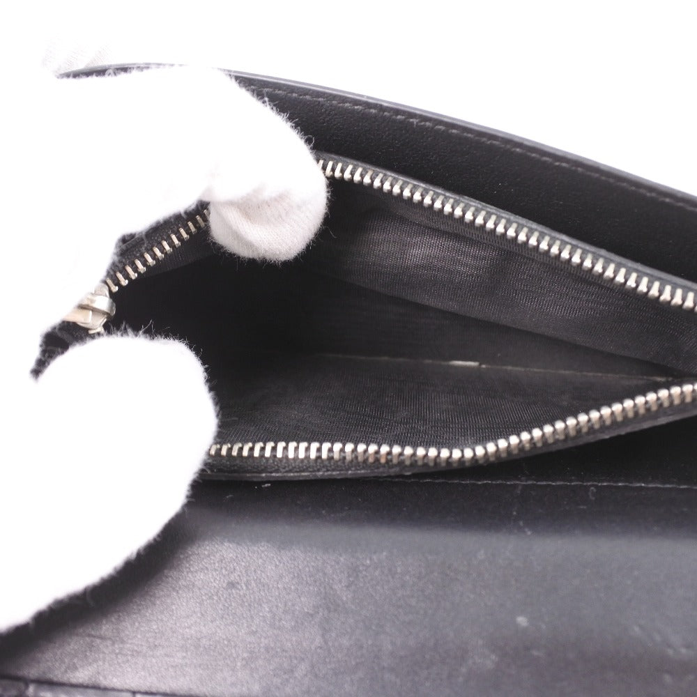Saint Laurent Black Leather Wallet