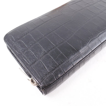 Saint Laurent Black Leather Wallet