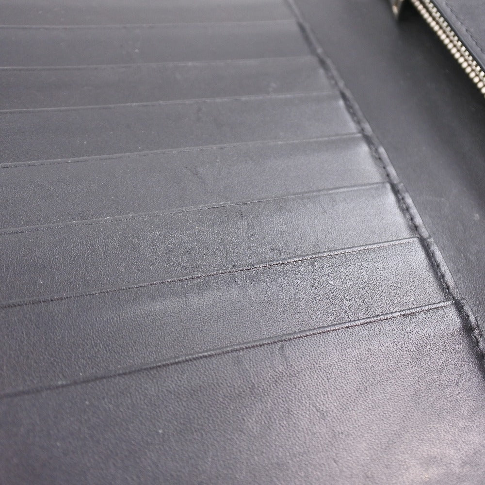 Saint Laurent Black Leather Wallet