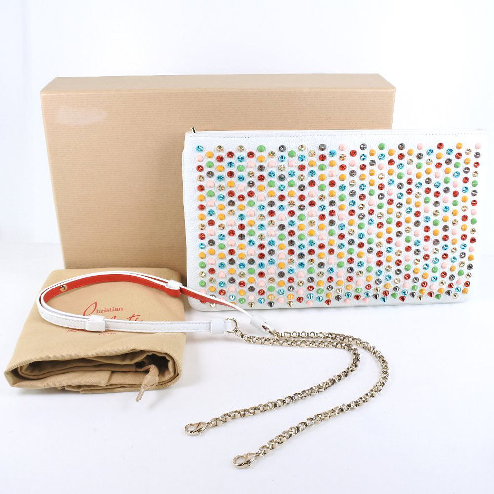 Christian Louboutin Multi Leather Clutch