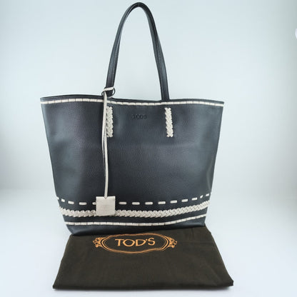 Tod's Black Leather Handbag