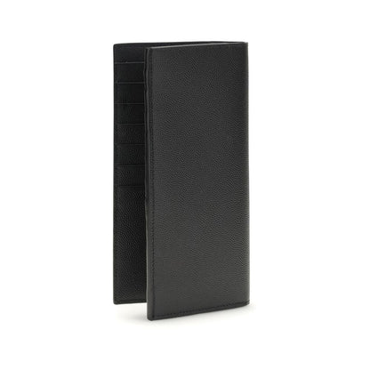 Grained leather Wallet
