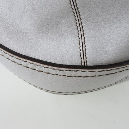 Loewe White Leather Shoulder