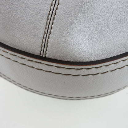 Loewe White Leather Shoulder
