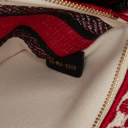 Dior Medium Embroidered Canvas Dioramour Dots Lady D Lite