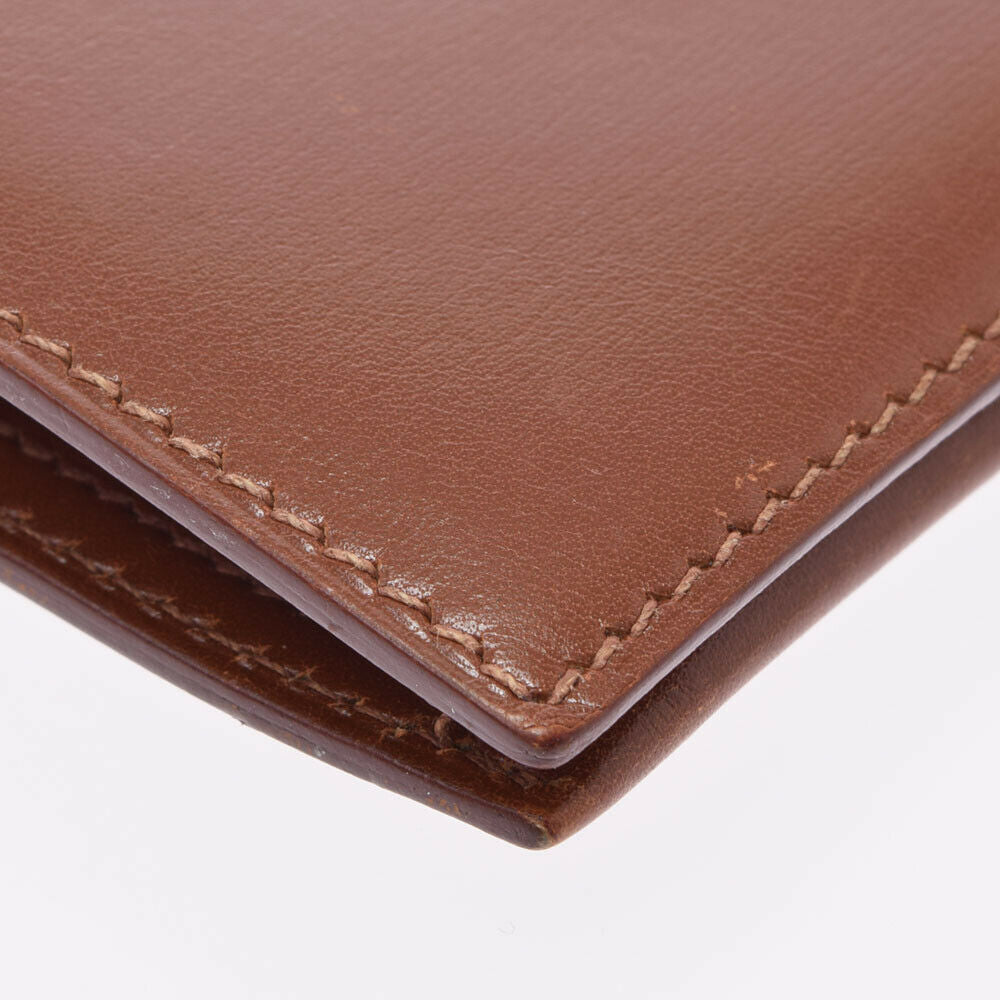 Hermès Brown Leather Béarn