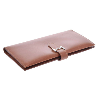 Hermès Brown Leather Béarn