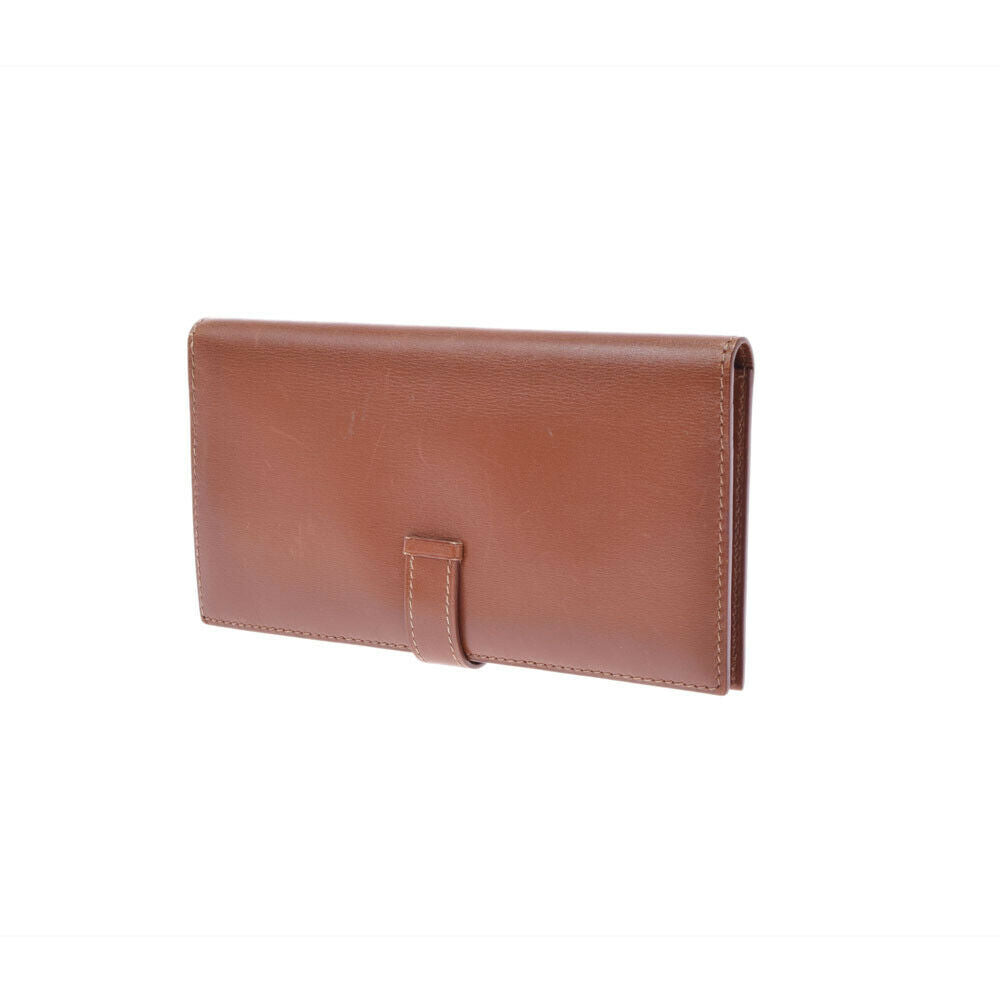 Hermès Brown Leather Béarn