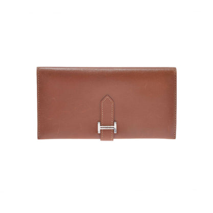Hermès Brown Leather Béarn
