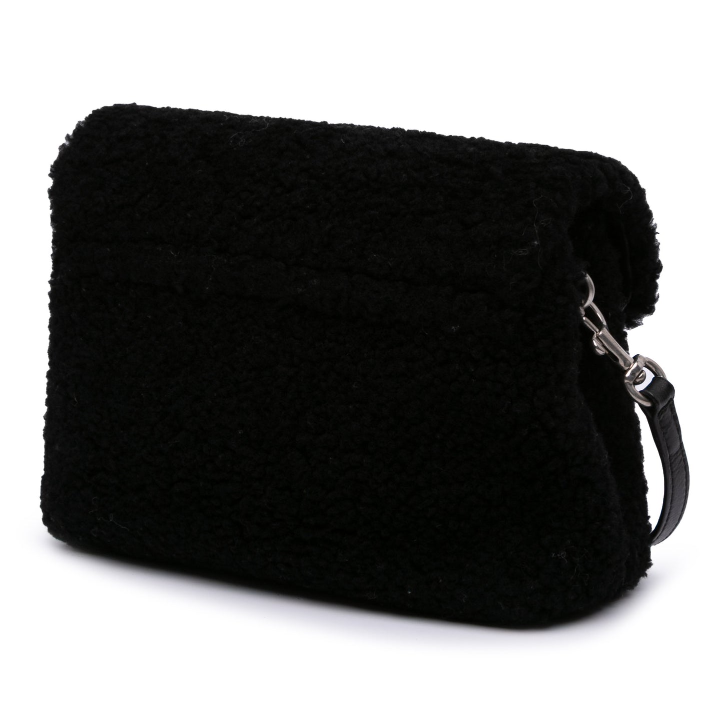 Saint Laurent Toy Shearling Loulou Crossbody