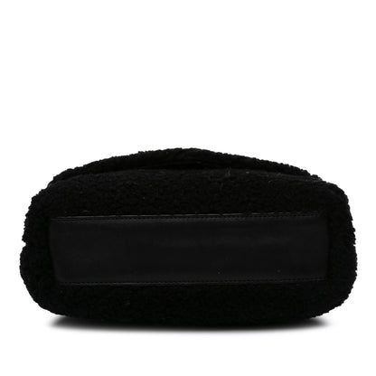 Saint Laurent Toy Shearling Loulou Crossbody
