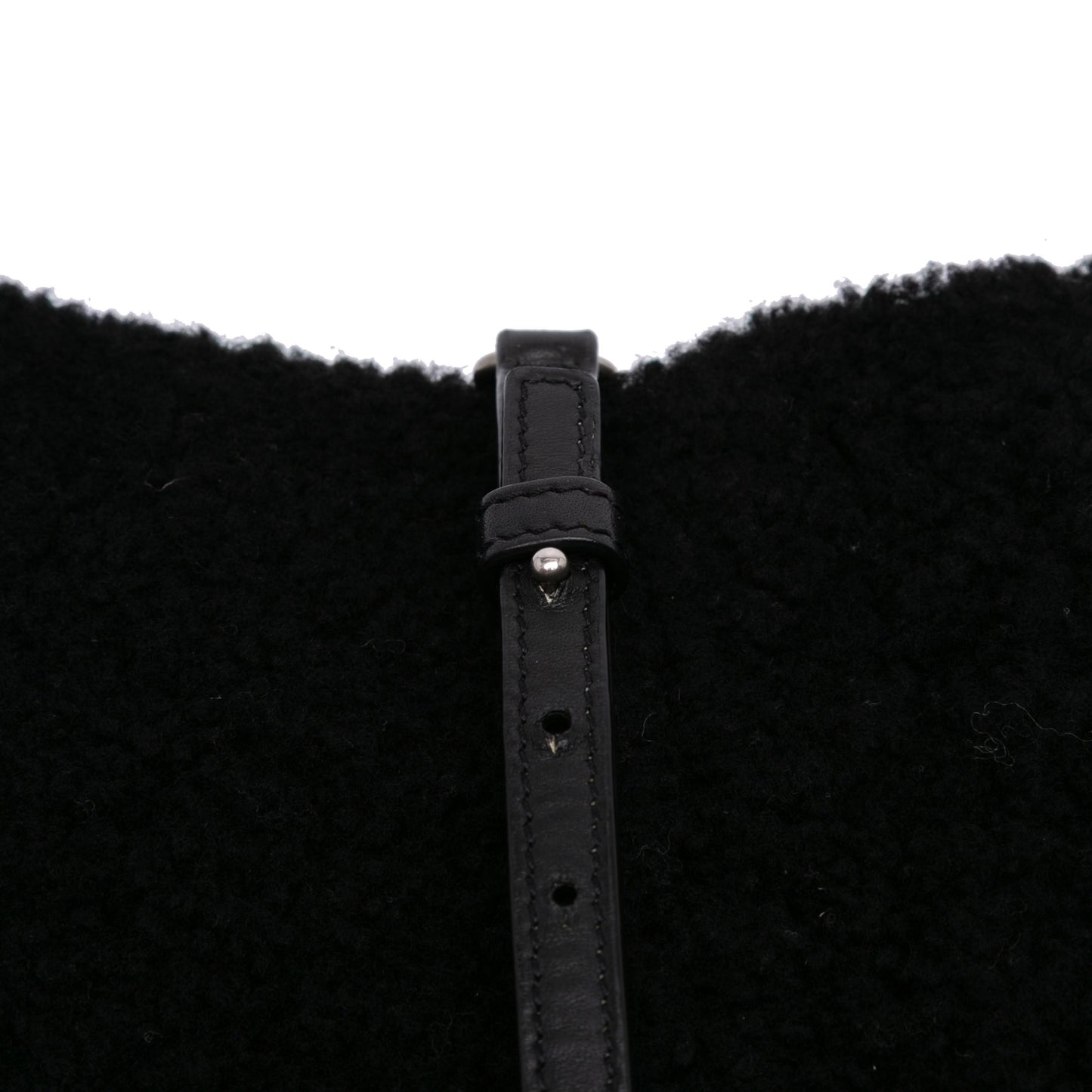 Saint Laurent Toy Shearling Loulou Crossbody
