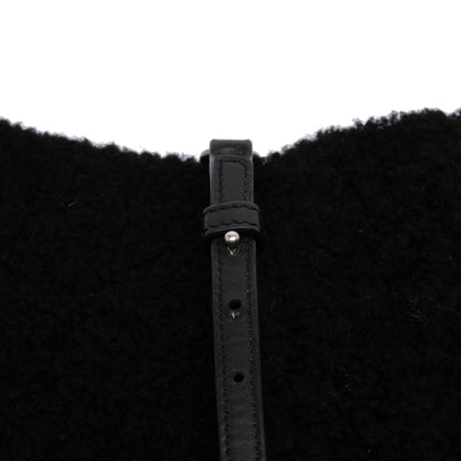Saint Laurent Toy Shearling Loulou Crossbody