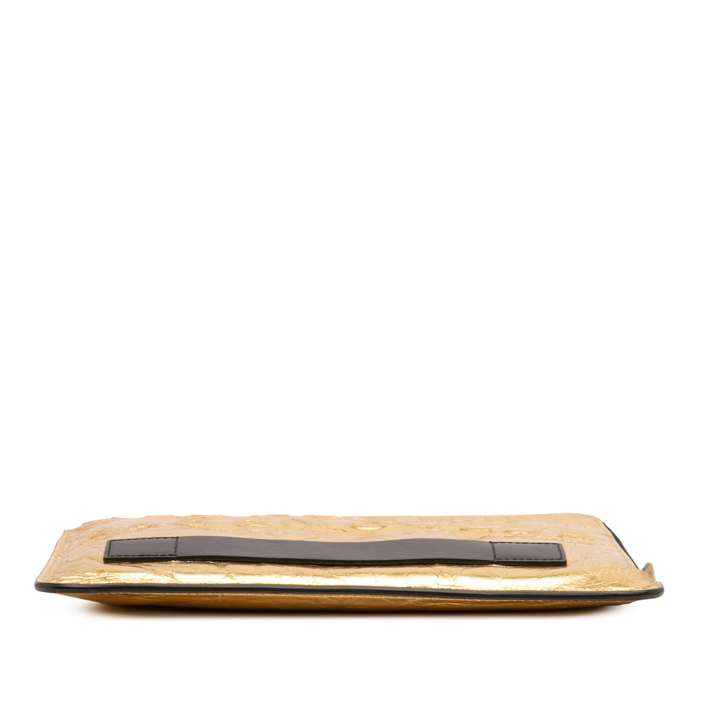 Chanel Metallic Lambskin Je Ne Suis Pas En Solde Clutch