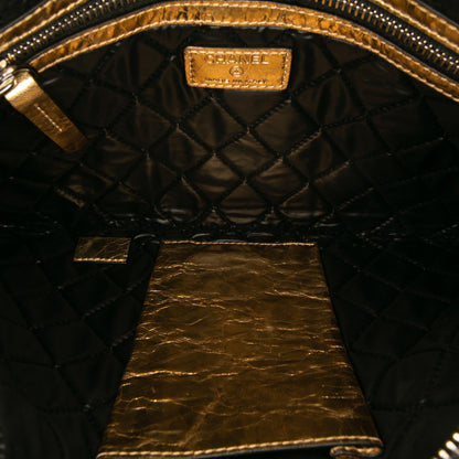 Chanel Metallic Lambskin Je Ne Suis Pas En Solde Clutch