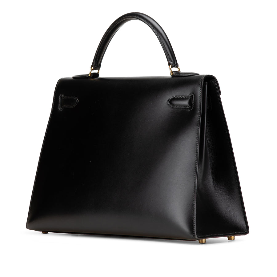 Hermès Box Calf Kelly Sellier 32