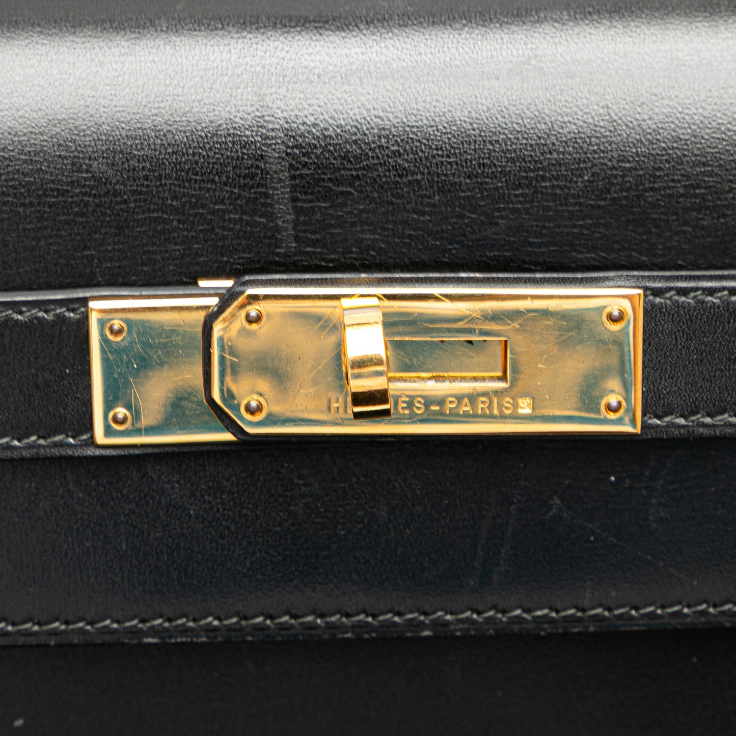 Hermès Box Calf Kelly Sellier 32