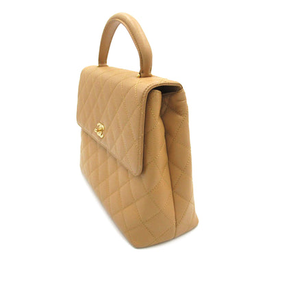 Chanel Caviar Kelly Top Handle Bag