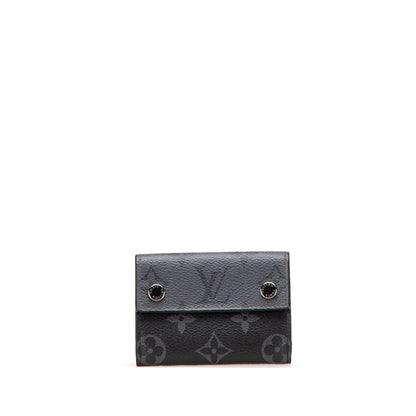 Louis Vuitton Monogram Eclipse Reverse Discovery Compact Wallet