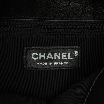 Chanel CC Tweed and Shearling Single Flap (20679)