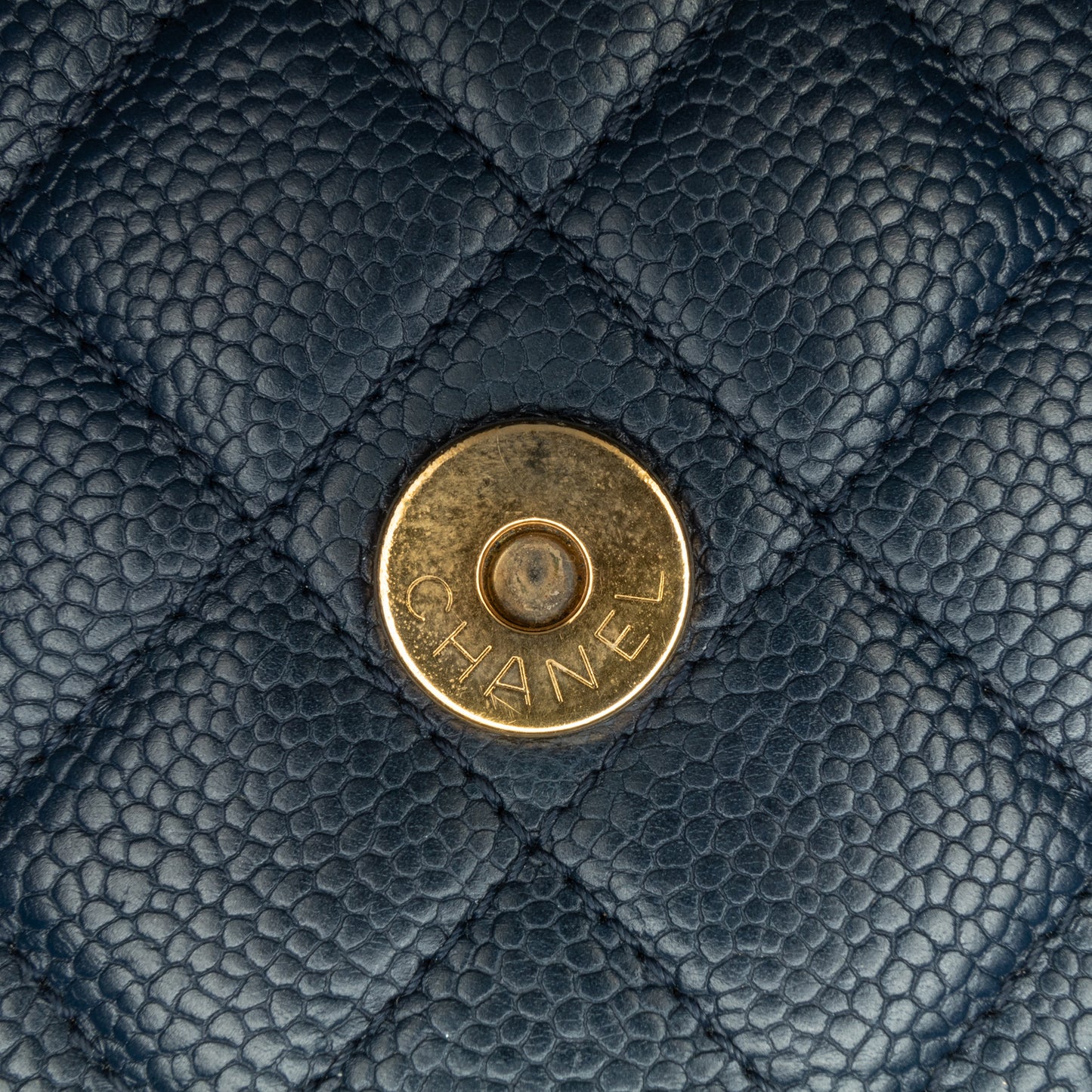 Chanel Small Bicolor Caviar CC Filigree Flap (20528)