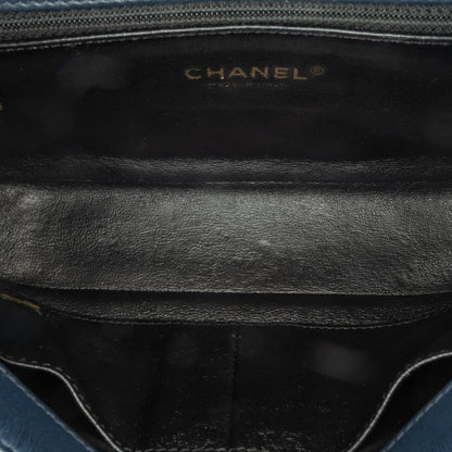 Chanel Small Bicolor Caviar CC Filigree Flap (20528)