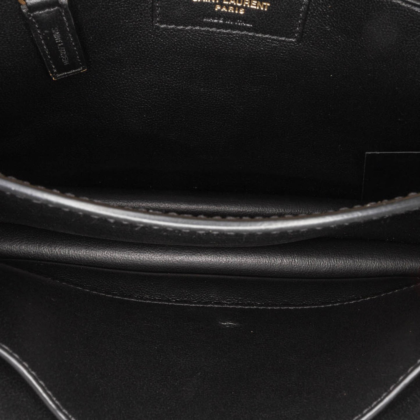 Saint Laurent Medium Raffia Cassandra Chain Crossbody