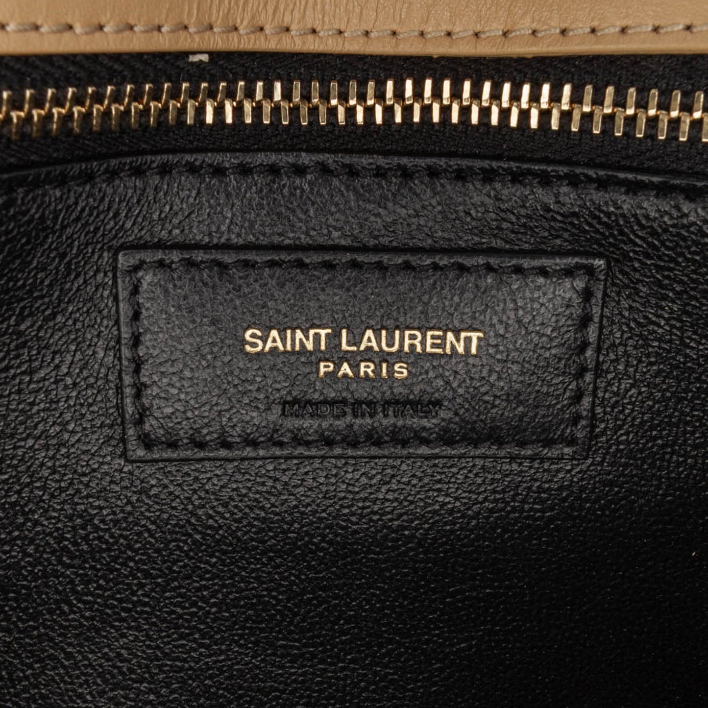 Saint Laurent Medium Raffia Cassandra Chain Crossbody