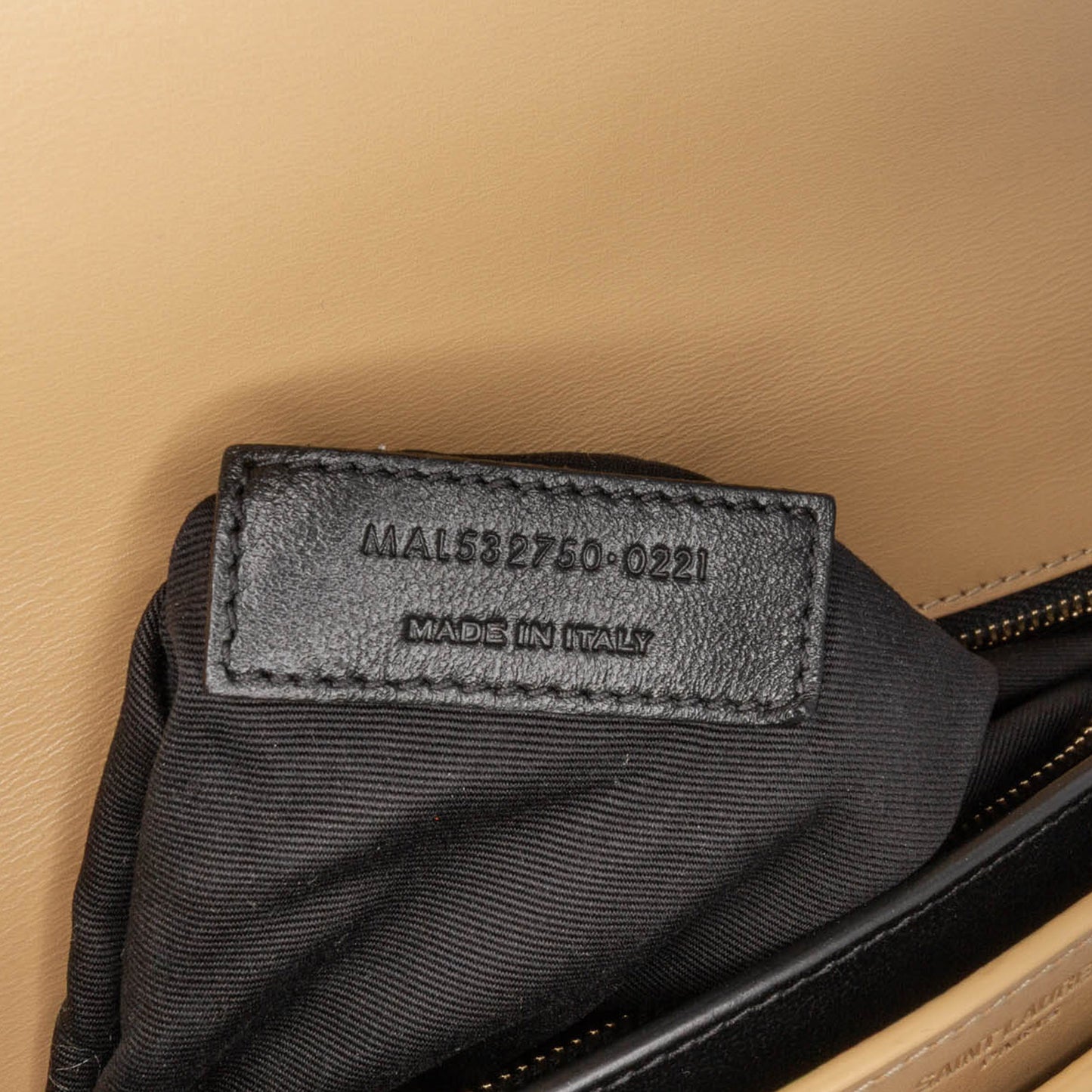 Saint Laurent Medium Raffia Cassandra Chain Crossbody