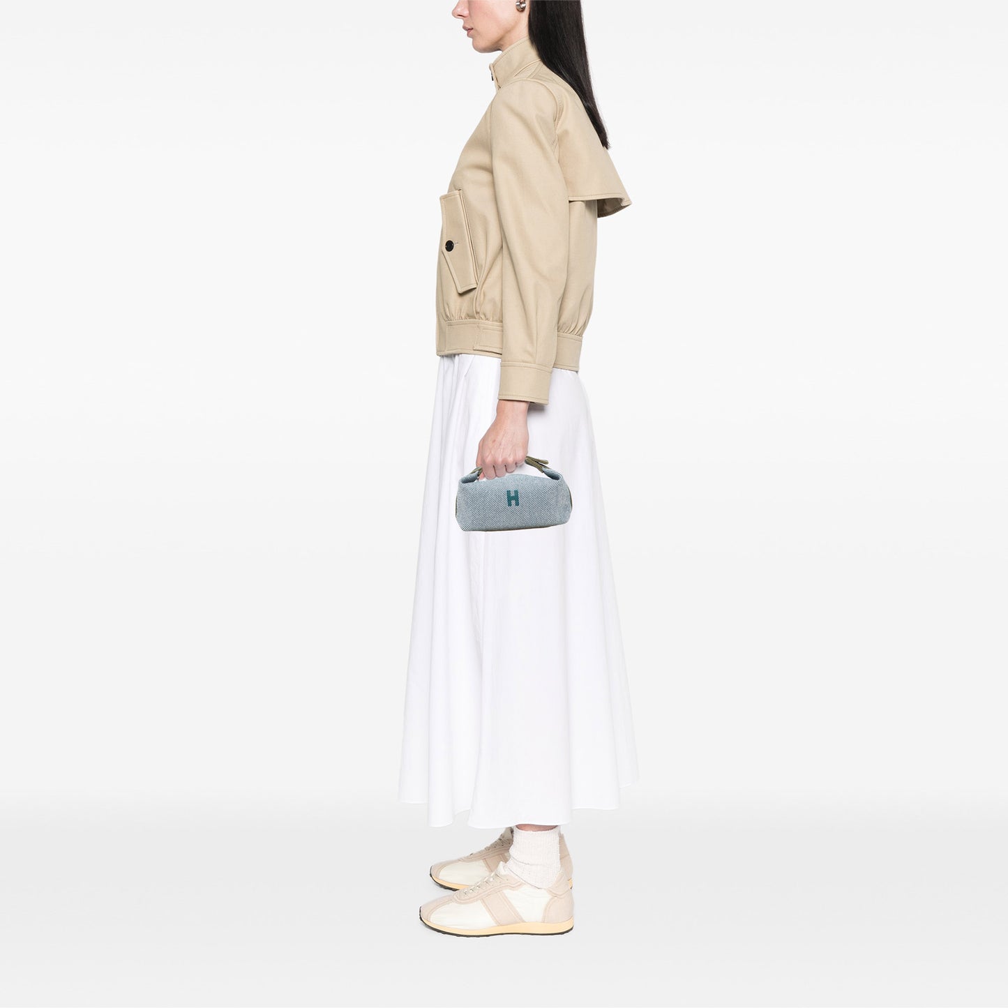 Hermès Small Wool Bride A Brac H Natte Case