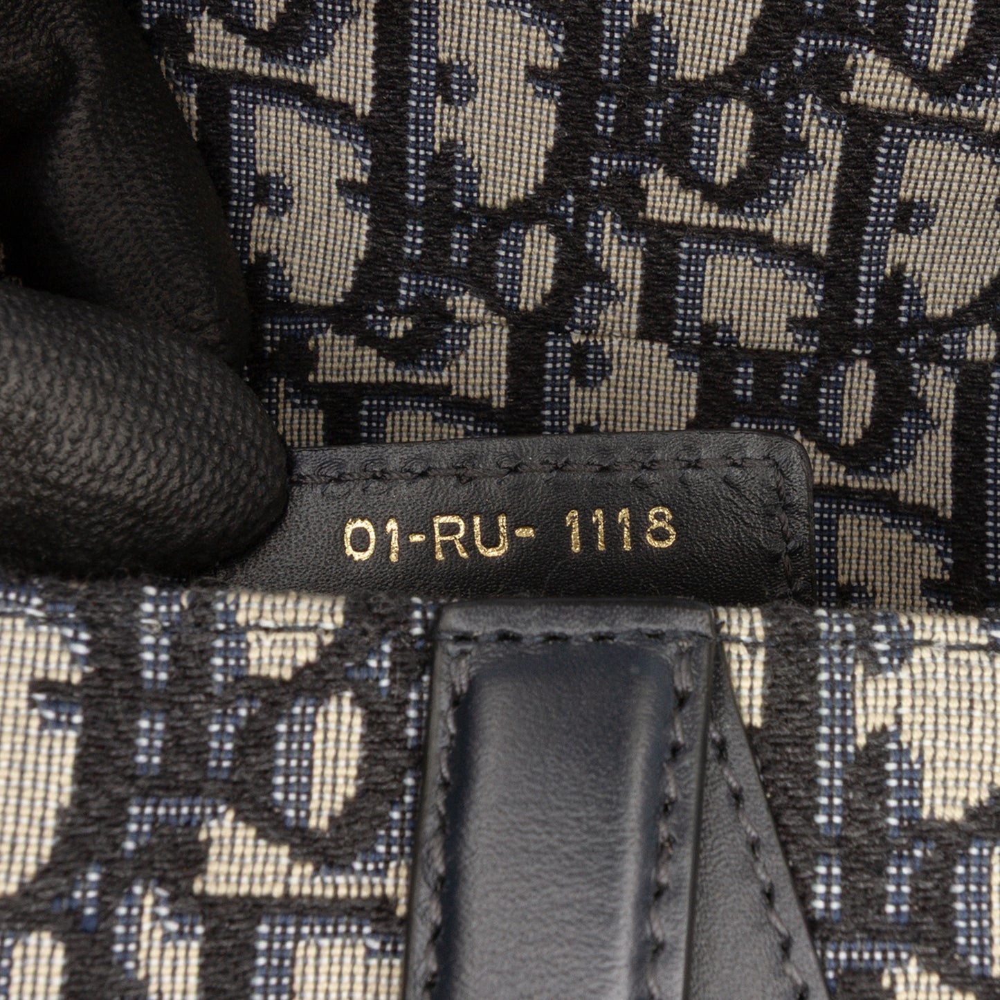 Dior Oblique Canvas Saddle Bag
