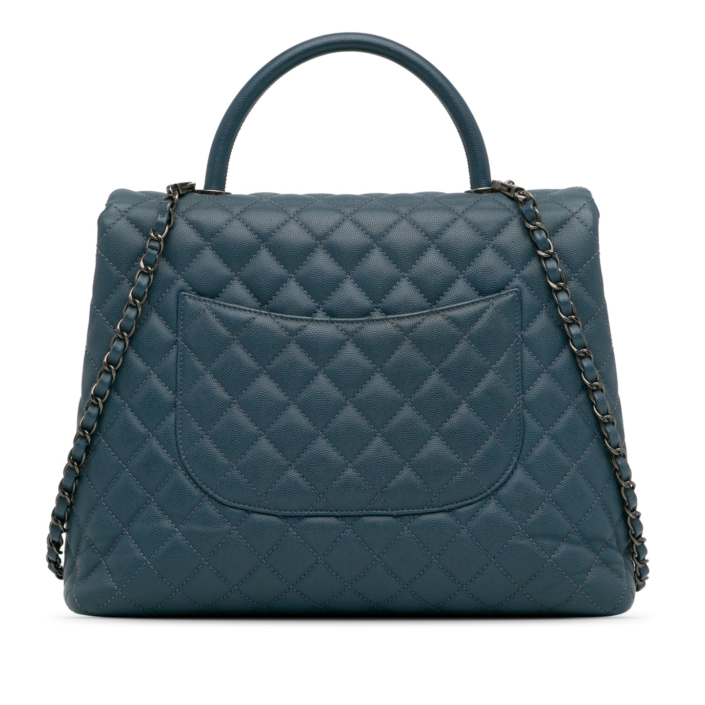 Chanel Large Caviar Coco Top Handle Bag