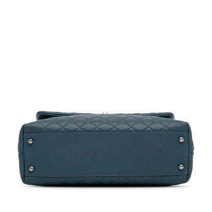Chanel Large Caviar Coco Top Handle Bag