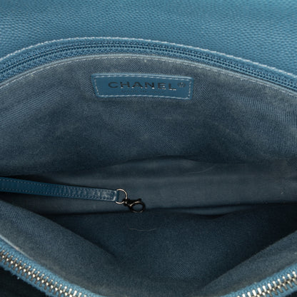 Chanel Large Caviar Coco Top Handle Bag