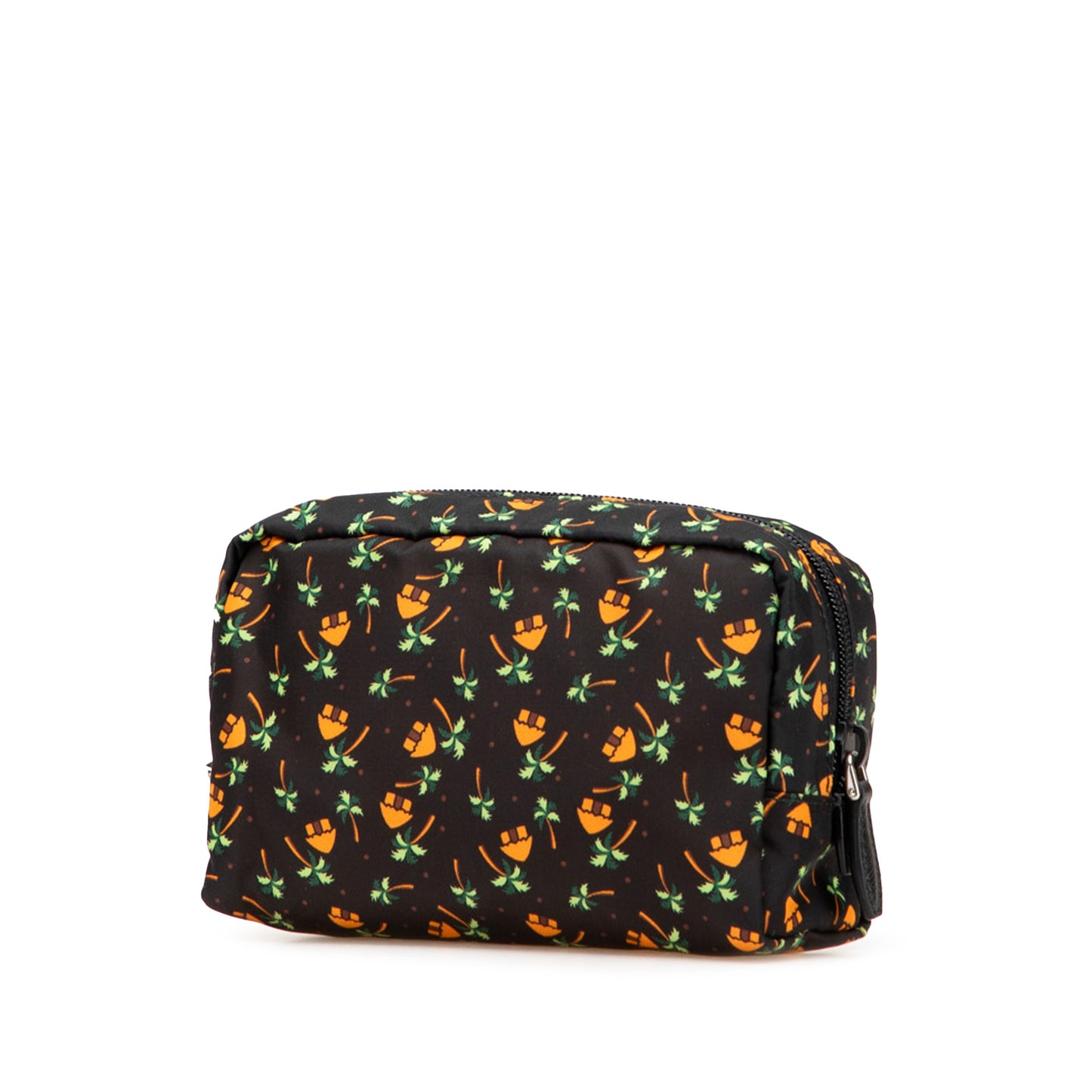 Prada Small Tessuto Saint Palm Cosmetic Pouch