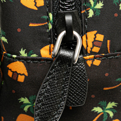 Prada Small Tessuto Saint Palm Cosmetic Pouch