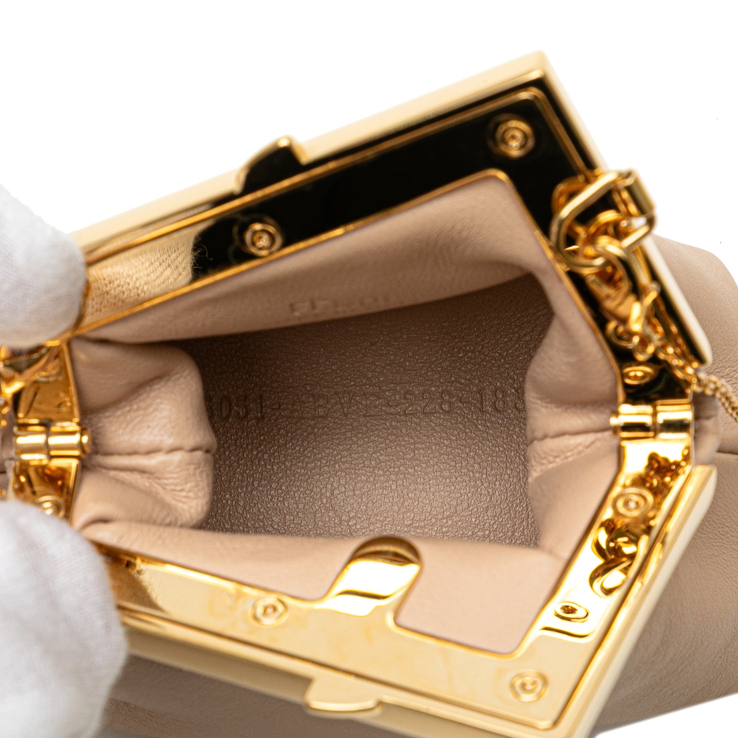 Fendi Nano Nappa Fendi First Charm Bag