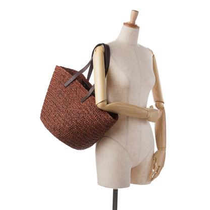 Saint Laurent Raffia Tote
