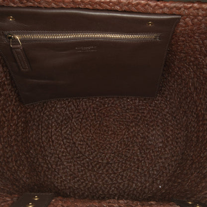 Saint Laurent Raffia Tote