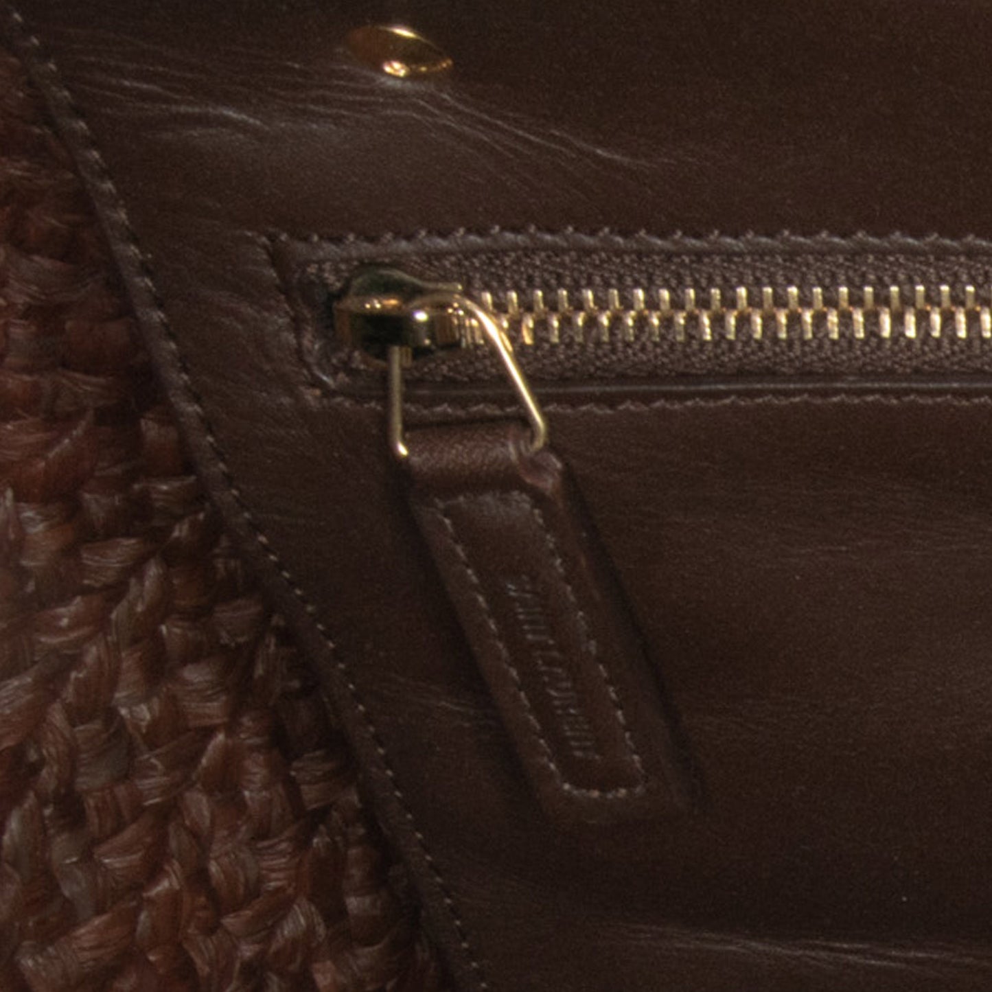 Saint Laurent Raffia Tote