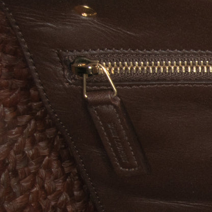 Saint Laurent Raffia Tote