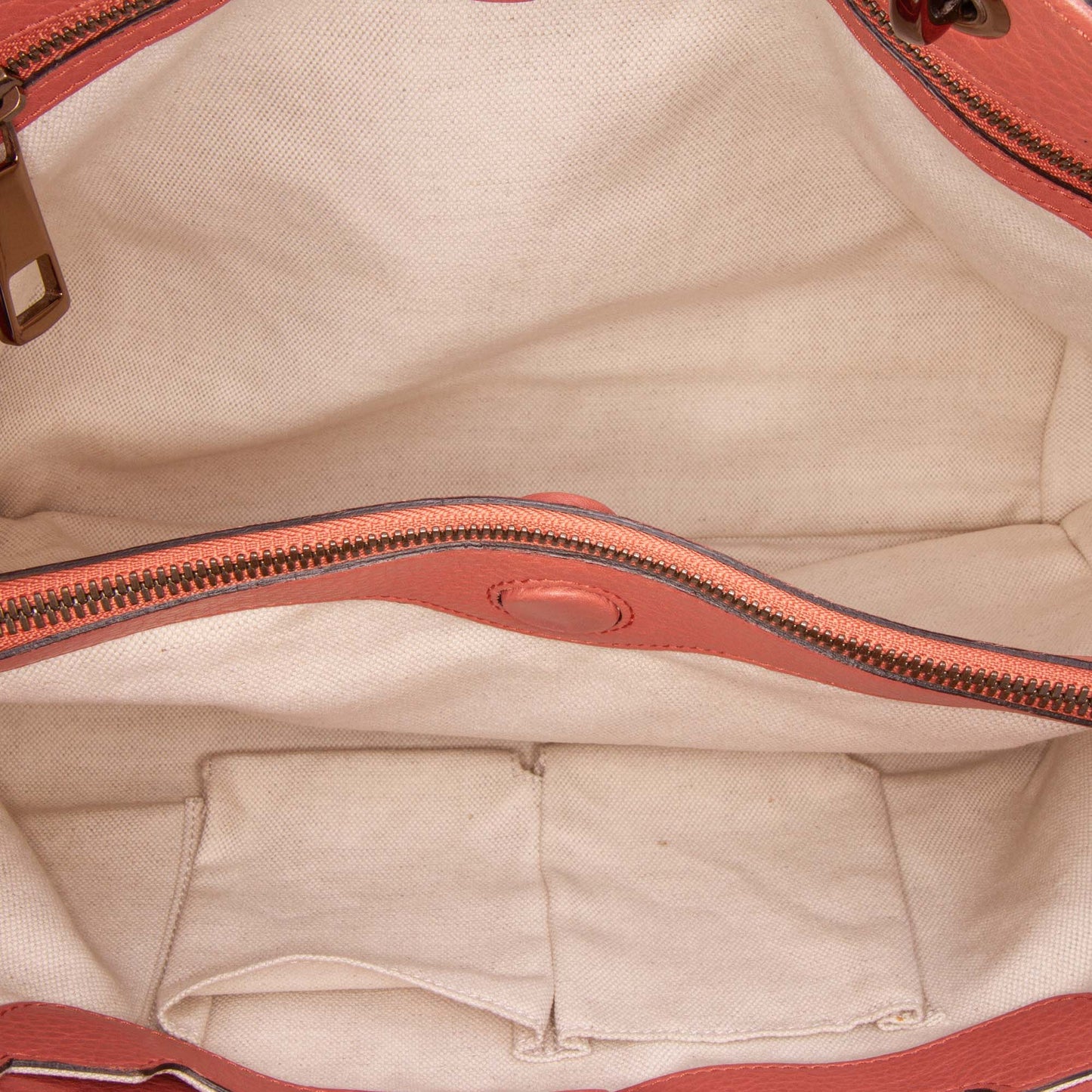 Gucci Medium Calfskin Bamboo Shopper Satchel