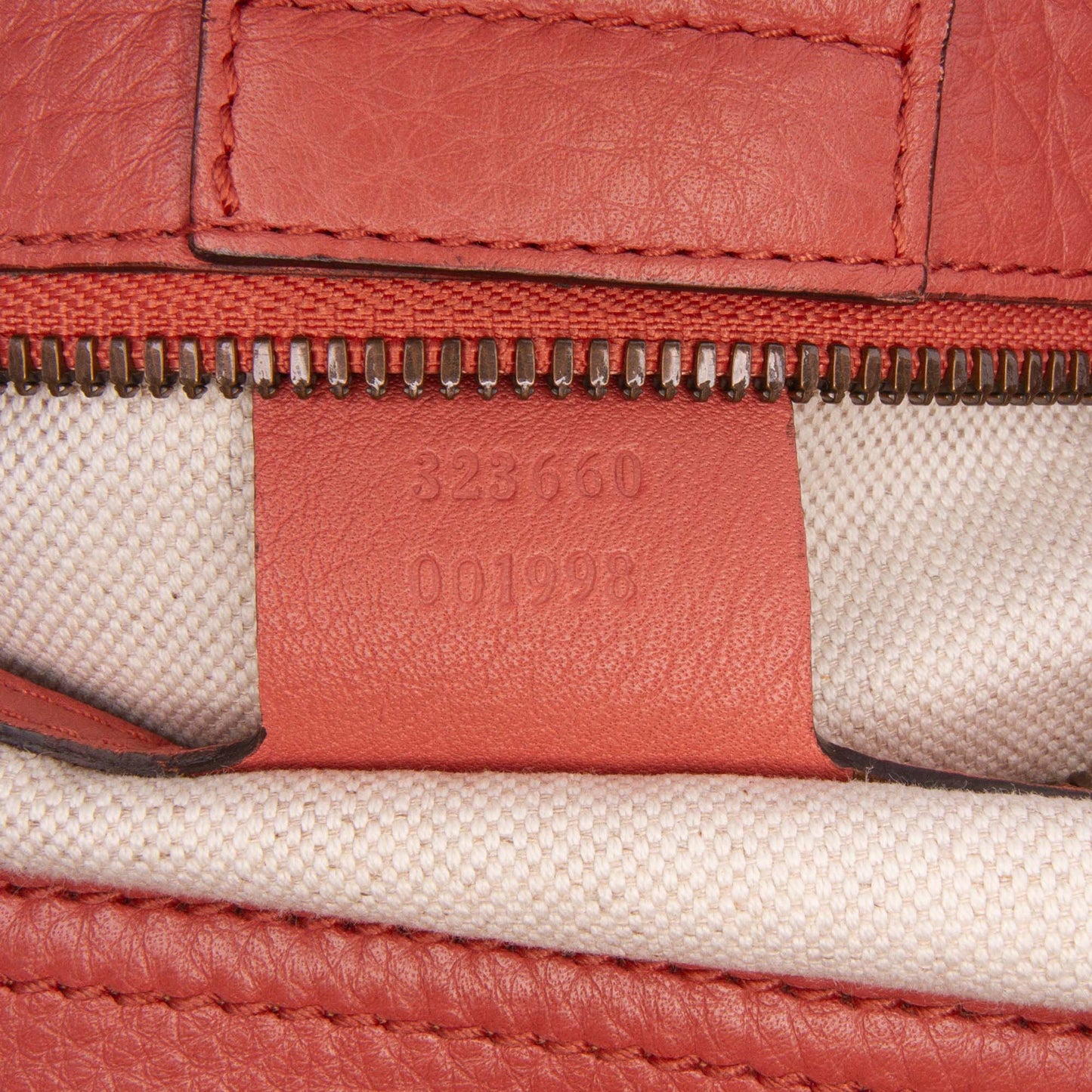 Gucci Medium Calfskin Bamboo Shopper Satchel