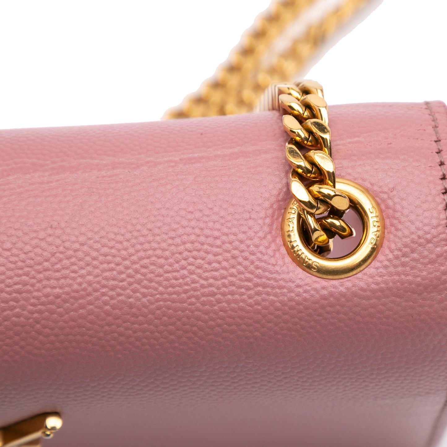 Saint Laurent Small Grain De Poudre Monogram Kate Crossbody