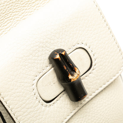 Gucci Leather Bamboo Tassel Backpack