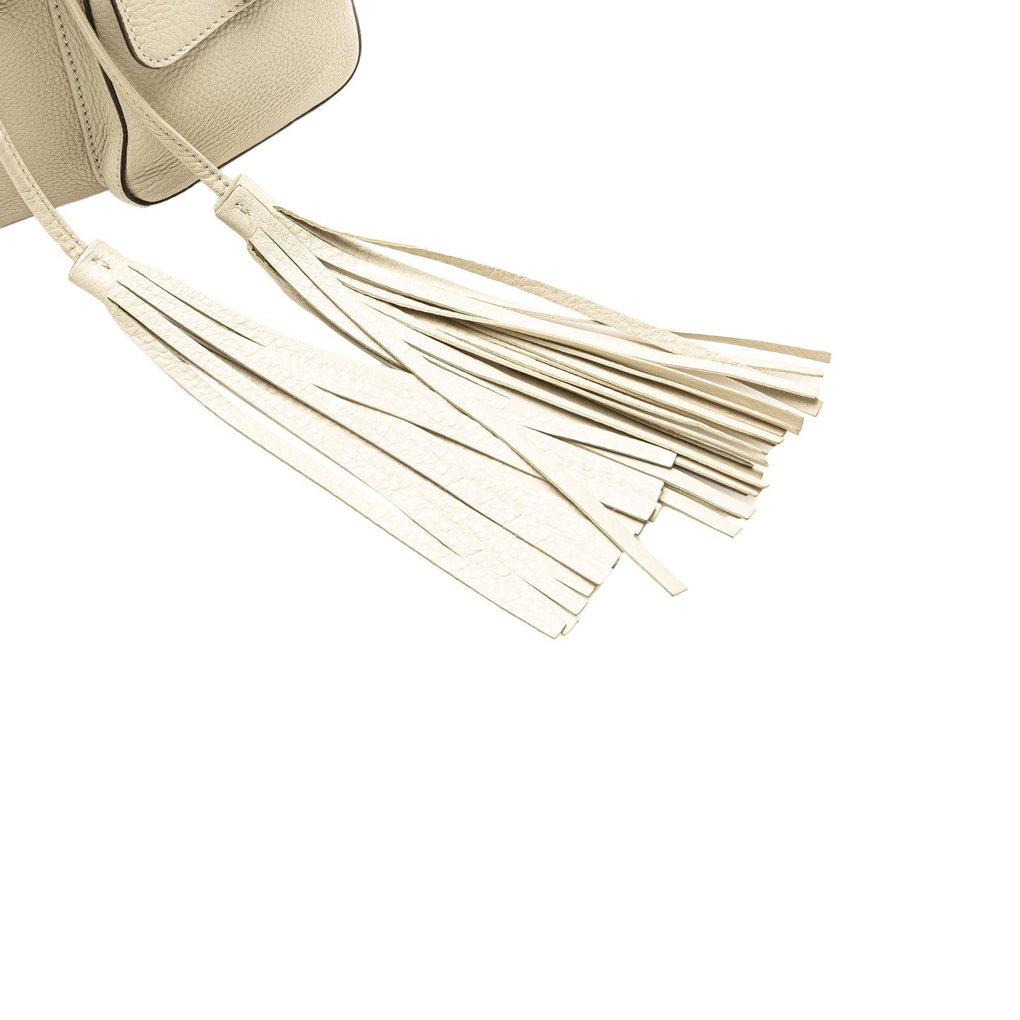 Gucci Leather Bamboo Tassel Backpack