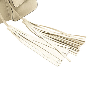 Gucci Leather Bamboo Tassel Backpack