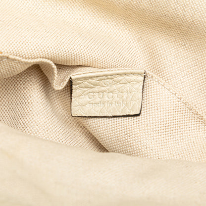 Gucci Leather Bamboo Tassel Backpack