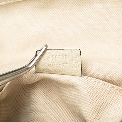 Gucci Leather Bamboo Tassel Backpack