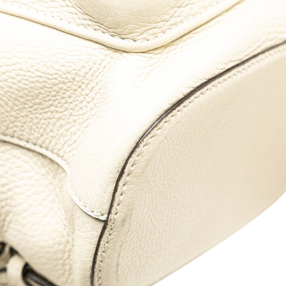Gucci Leather Bamboo Tassel Backpack
